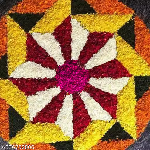 StromX Rangoli Mat for Living Home