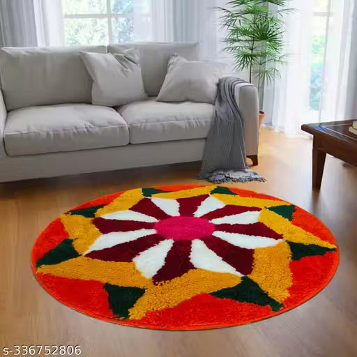 StromX Rangoli Mat for Living Home