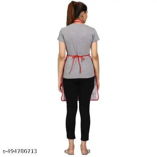 The Sewing Corner Kitchen Waterproof Apron with Multipurpose Front Pocket, Cooking Kitchen Aprons for Women Men Chef – Pack of 2