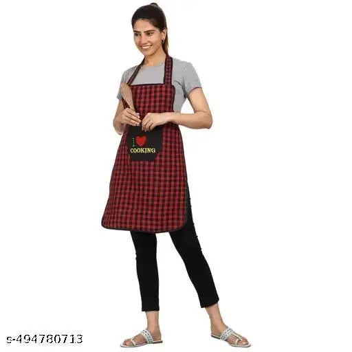 The Sewing Corner Kitchen Waterproof Apron with Multipurpose Front Pocket, Cooking Kitchen Aprons for Women Men Chef – Pack of 2