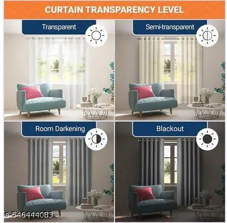 Kids Cartoon Printed Grommet Curtains For Window, Kids Room, Bedroom Playroom Pack of 1 Piece (4x5 Feet)
