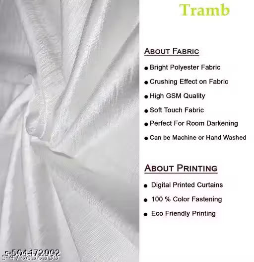 Printed Door Curtain |Stylish Curtain ||Attractive Door Curtains | Patterned Light Filtering Curtains |