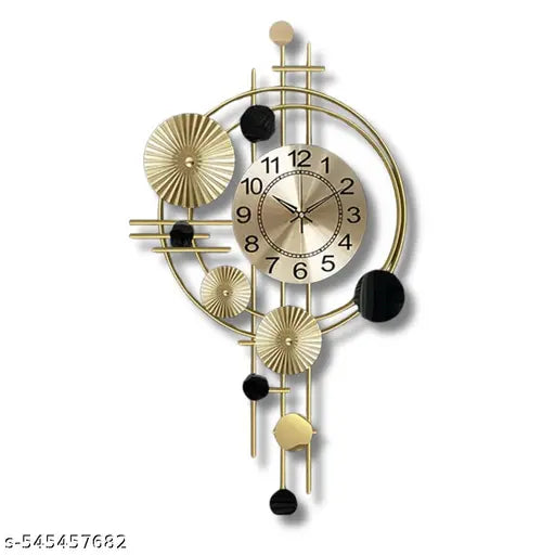 Funterest Metal Handicraft Silent Wall Clock