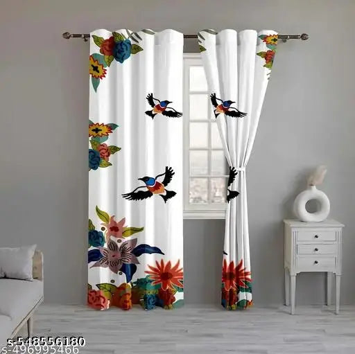 | Printed Door Curtain |Stylish Curtain ||Attractive Door Curtains | Patterned Light Filtering Curtains | Designer Door Curtains |Pack Of 1