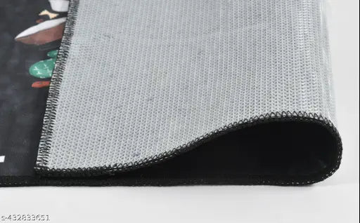 Genius Homes FAB Multi Purpose Anti Skid & Washable Kitchen Mat & Runner | Attractive Look & Digital Printed Soft Combo Kitchen Floor Mat [ 18x28 CM & 18x54 CM, Bon Appetit ]
