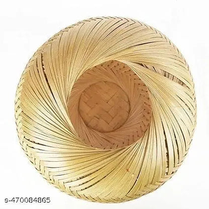 Craft Haat Bamboo Lamp Shades Round Pendent Lamp Shade for Dining Room/Living Room/Corrido/Bar/Restaurant Etc.