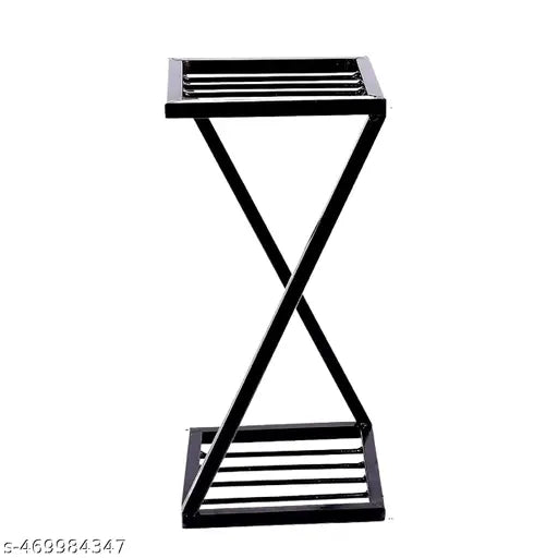 Metal Planters Stand| Black Stand Strong Legs Perfect Stand for Planter Indoor and Outdoor (40 CM Stand) Set of 1