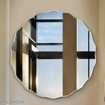 Round Glass Mirror