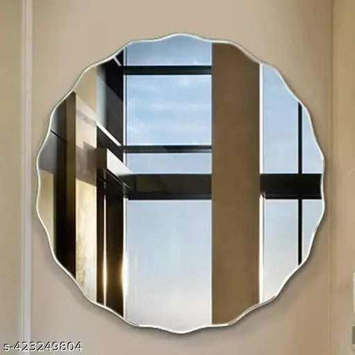 Round Glass Mirror